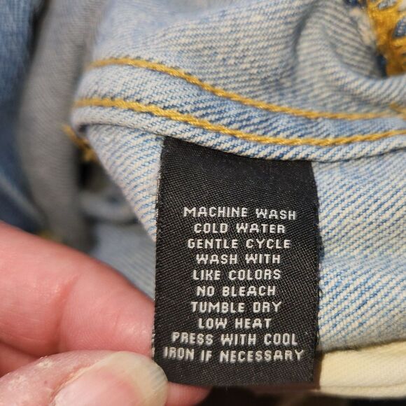 Polo Co. Ralph Lauren Straight Leg Denim Jeans Women Size 8 Cotton Spandex - Picture 6 of 10